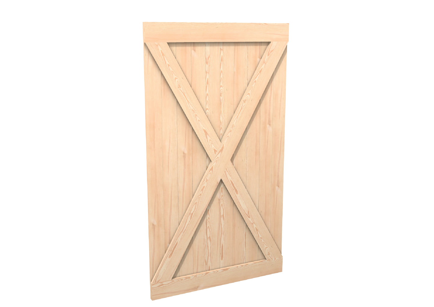 Softwood Sliding Barn Door