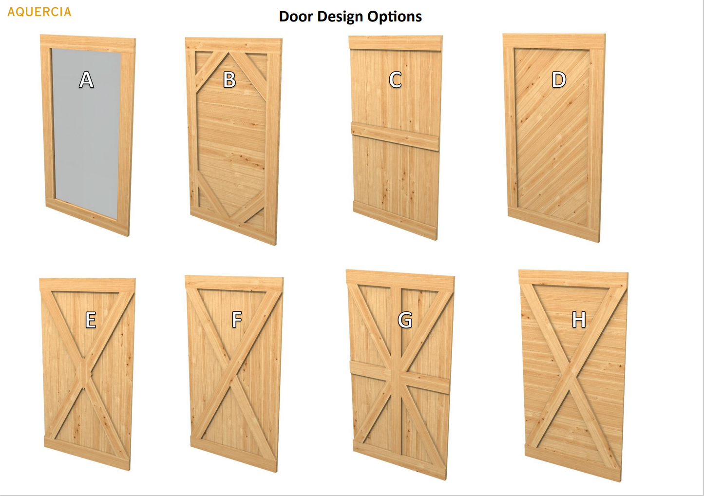 European Oak Sliding Barn Door