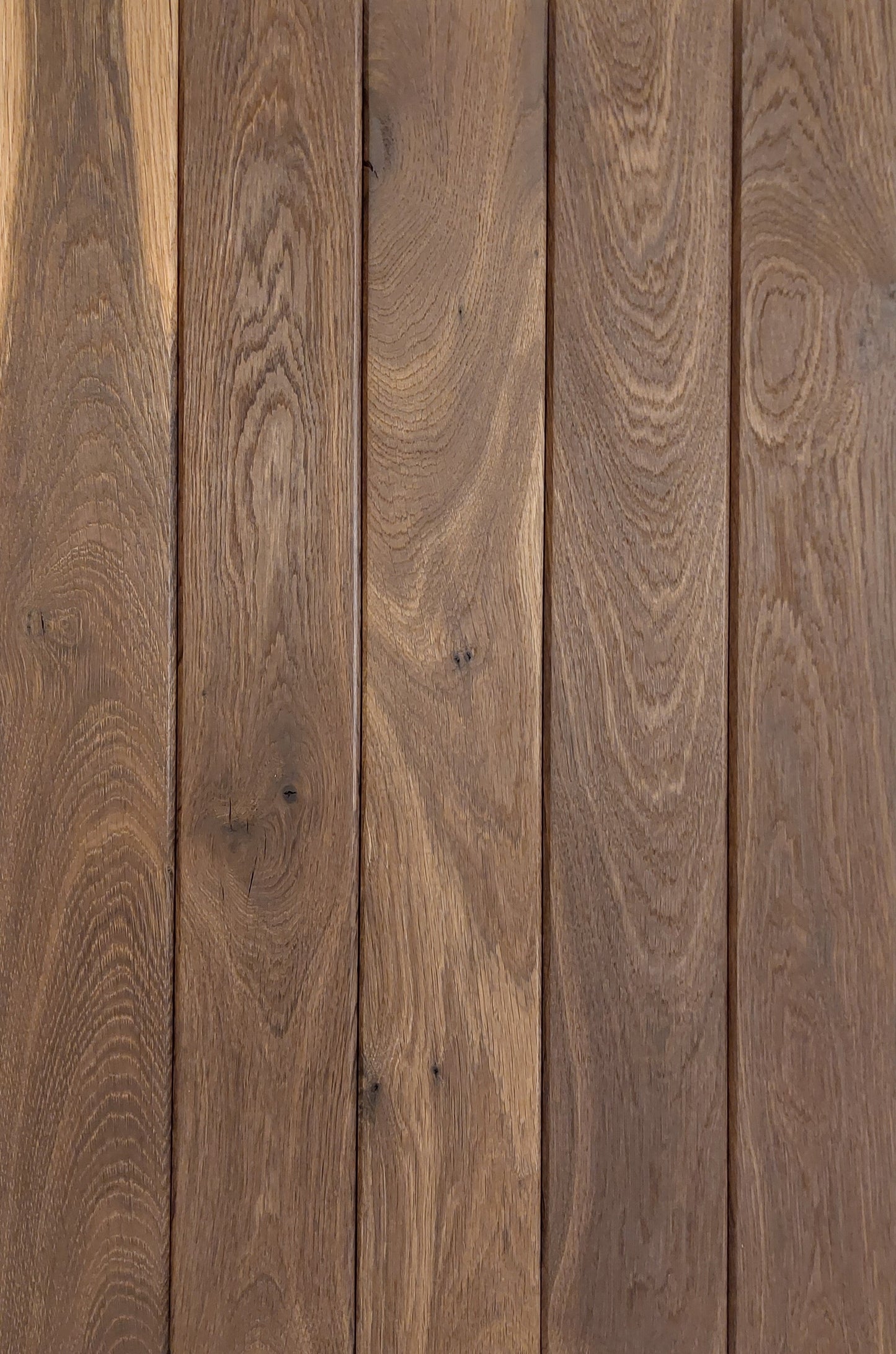 Smoked European Oak Sliding Barn Door