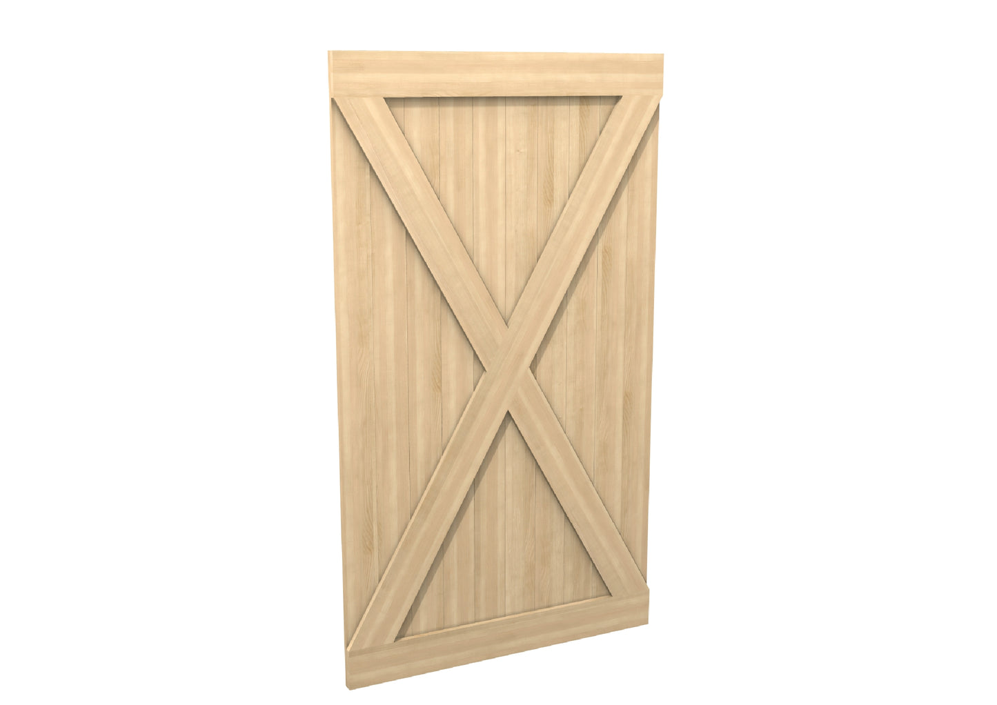 Ash Sliding Barn Door